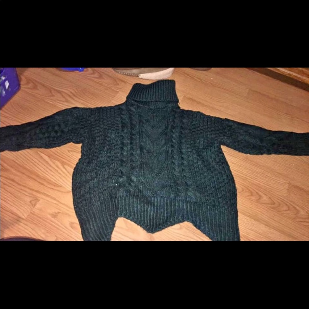 Forest green Turtleneck